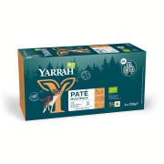 12er-SET Bio Multi-Pack für Hunde verschiedene Sorten Pate Hund Nassfutter Yarrah