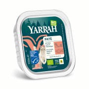 64er-SET Bio Pate mit Lachs 100g Katze Nassfutter Yarrah